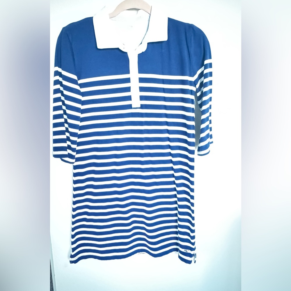Vineyard Vines White/ blue stripes girls